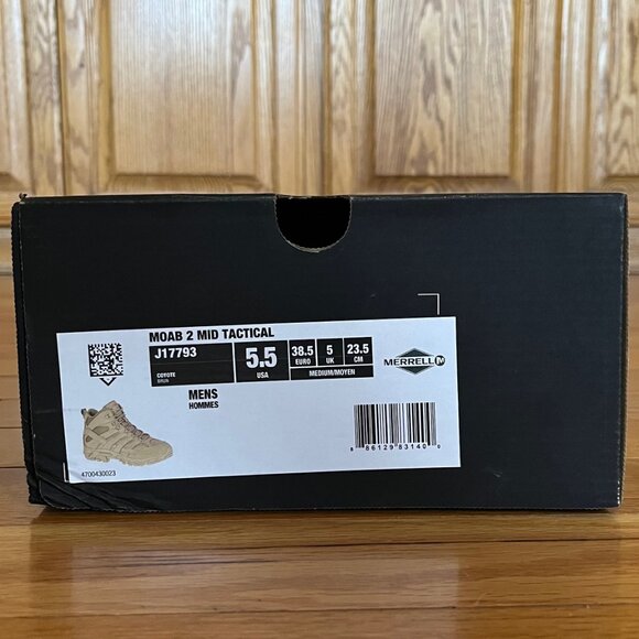 Merrell Moab 2 Mid Tactical Boots - Picture 8 of 8